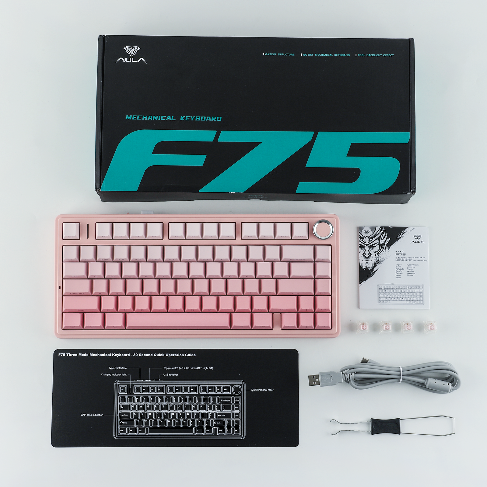 EPOMAKER x AULA F75
