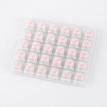 Original 30 Pieces of EPOMAKER Roseveil Silent Linear Mechanical Keyboard Switches Set