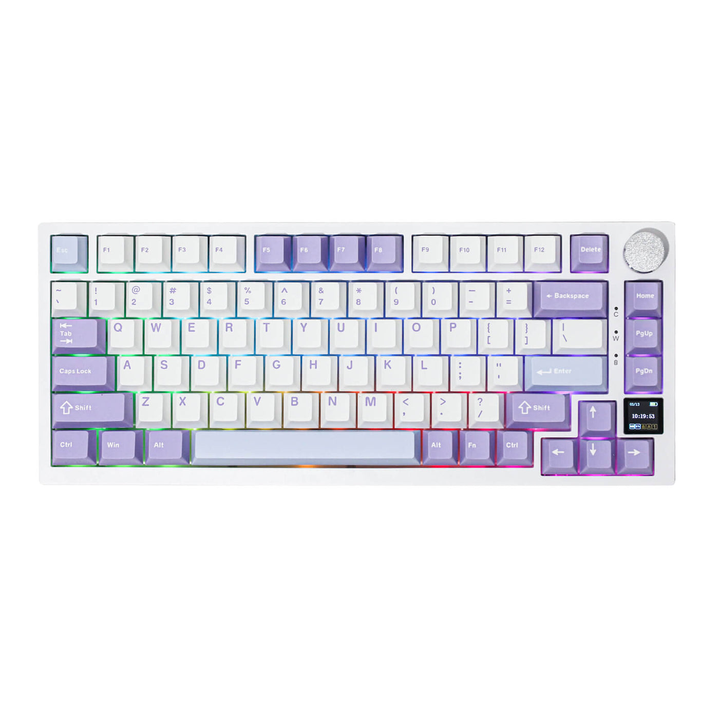 Ajazz AK820 Pro — top-down view