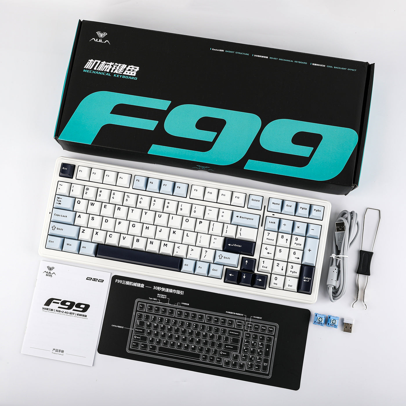 EPOMAKER x AULA F99 — product view 36