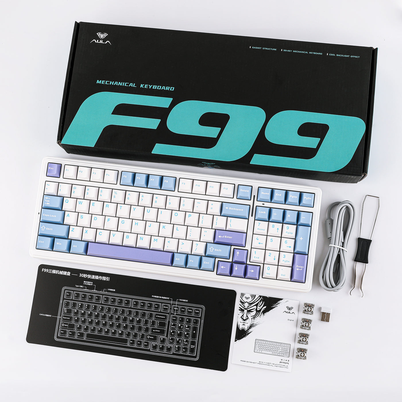 EPOMAKER x AULA F99 — product view 35