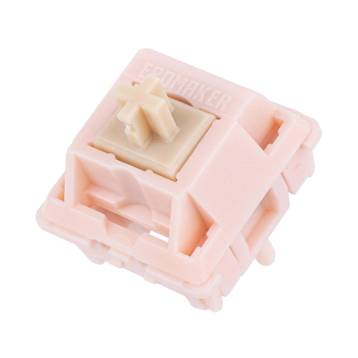 EPOMAKER Nude Rosa Silent Switch Set — Mechanical Keyboard, Sound,