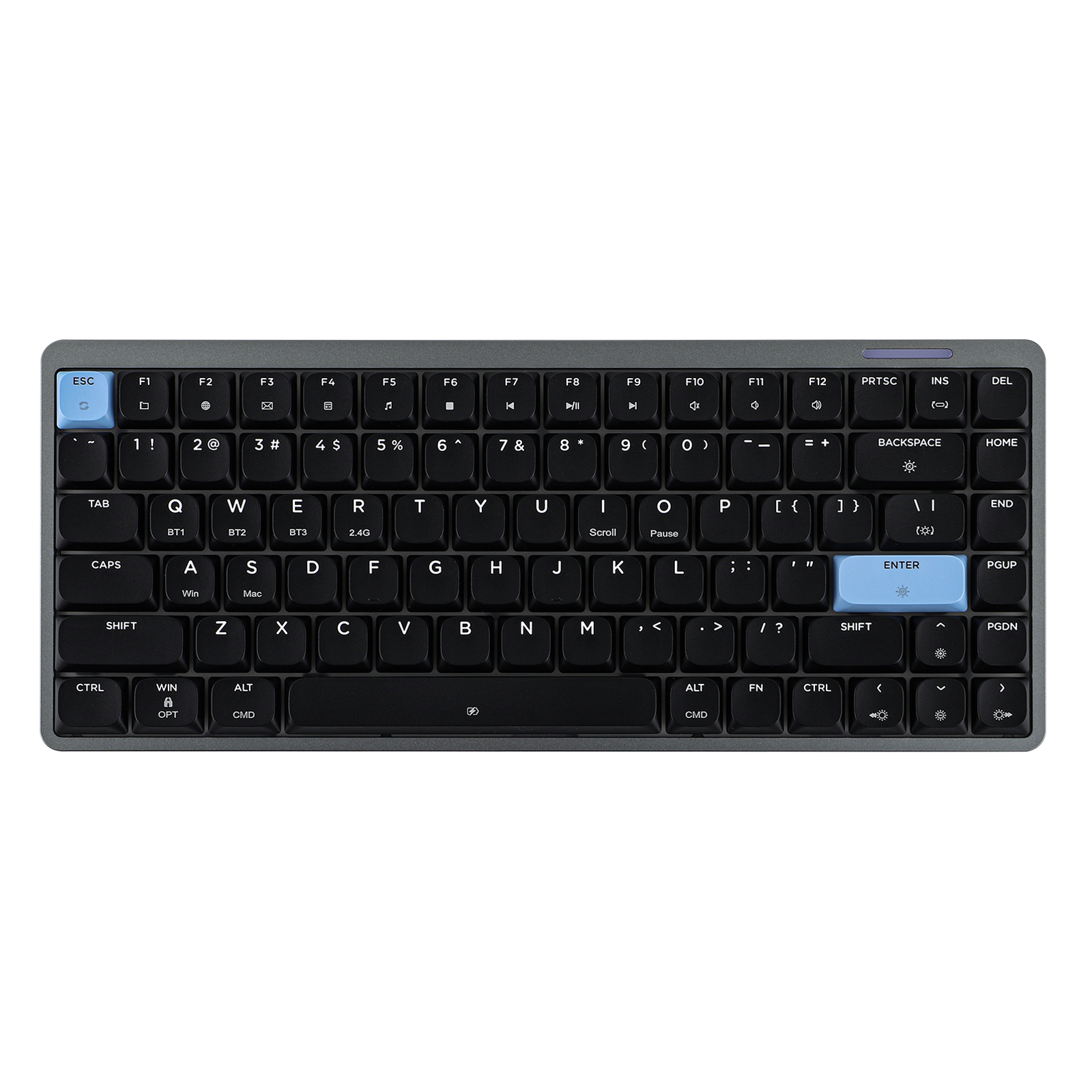 EPOMAKER Luma84 Low-Profile VIA Mechanical Keyboard