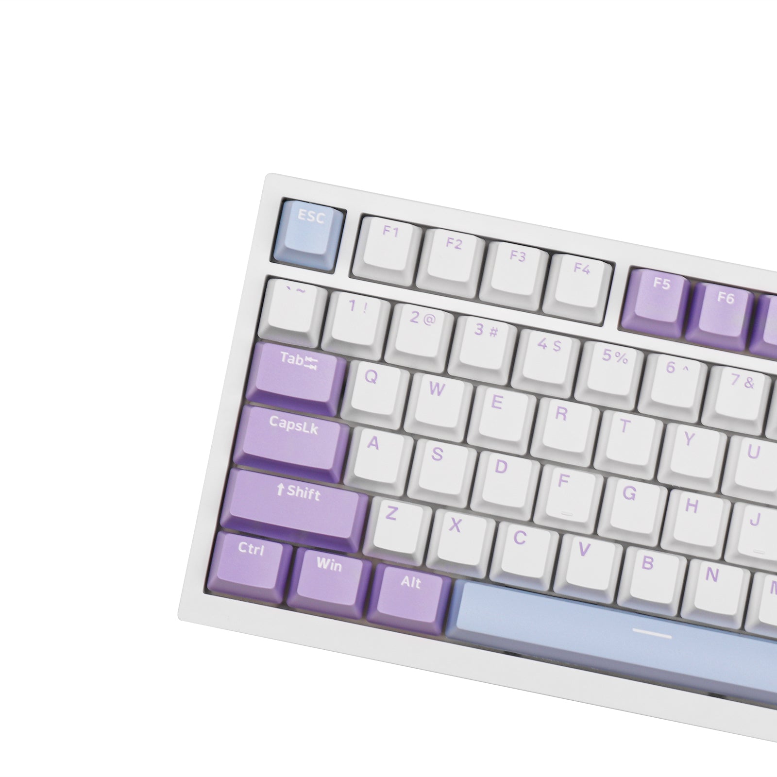 キーボード AJAZZ- AK820PRO [Purple-White-Blue] Amazon.com: AJAZZ AK820 Pro Gasket Mechanical Keyboard Hot