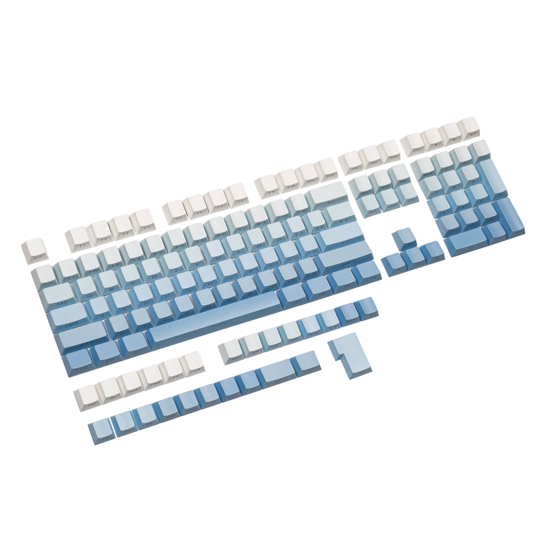 EPOMAKER Sky Blue Keycaps Set