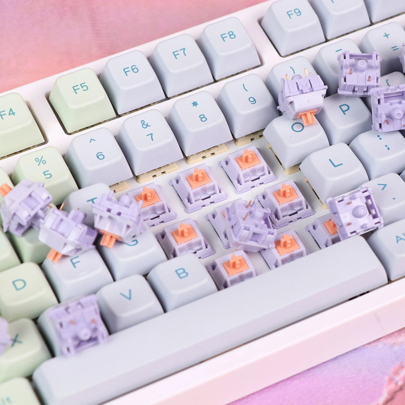 EPOMAKER Wisteria Switches Set — product view 30