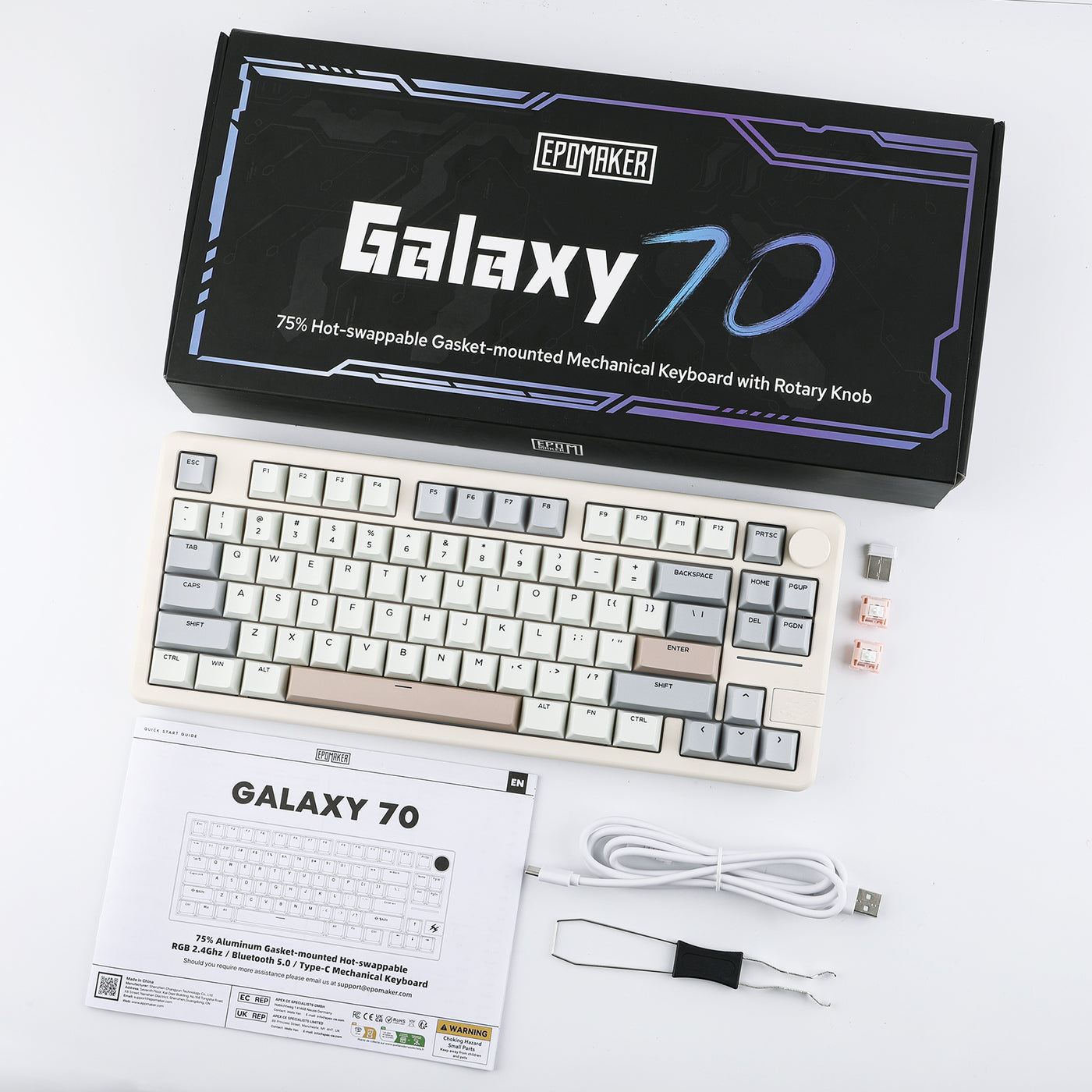Epomaker Galaxy70 — product view 25