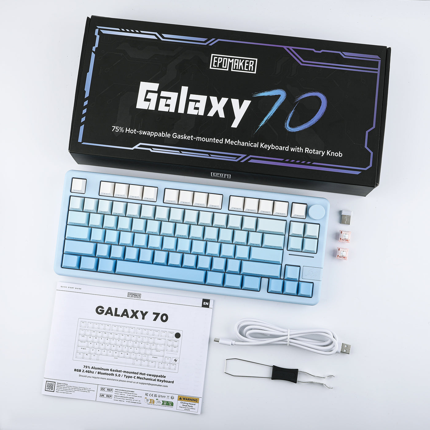 Epomaker Galaxy70 — product view 41