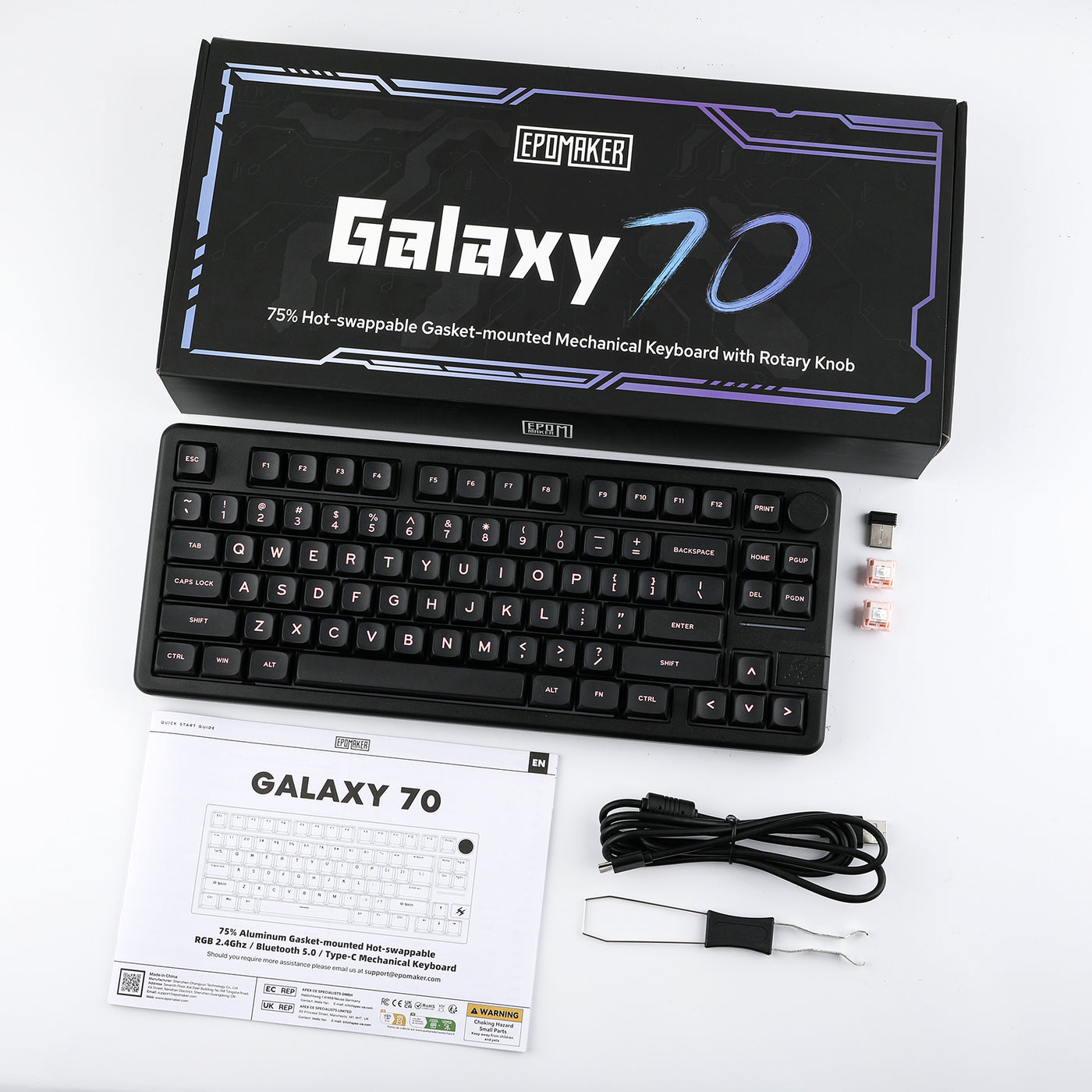 Epomaker Galaxy70 — product view 9