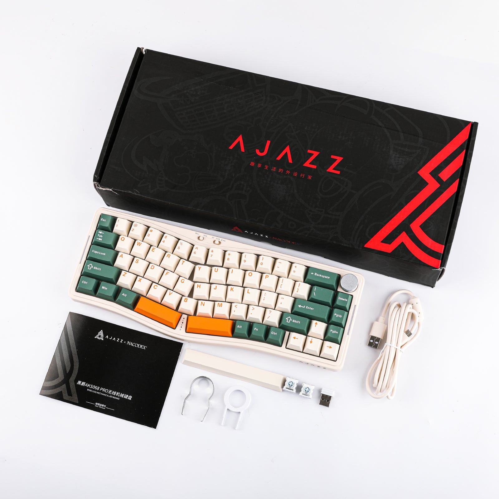 在庫処分セール テ Ajazz AKS068 epomaker – Pro キーボード