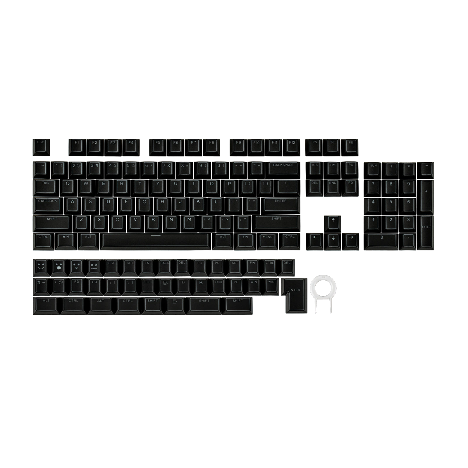 EPOMAKER Glintrix Keycaps Set