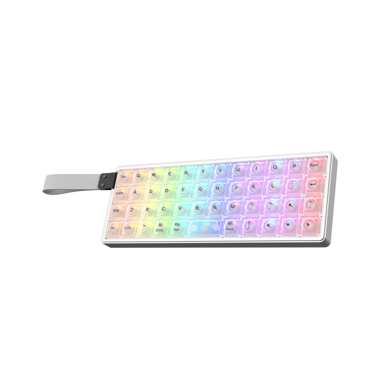 EPOMAKER LUMA40 low profile 40 percent ortholinear keyboard
