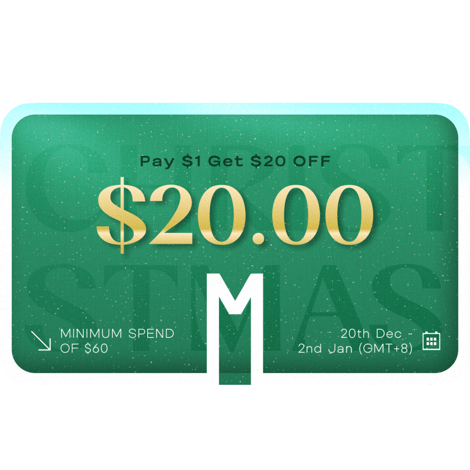 EPOMAKER XMAS Sale Reservation Card