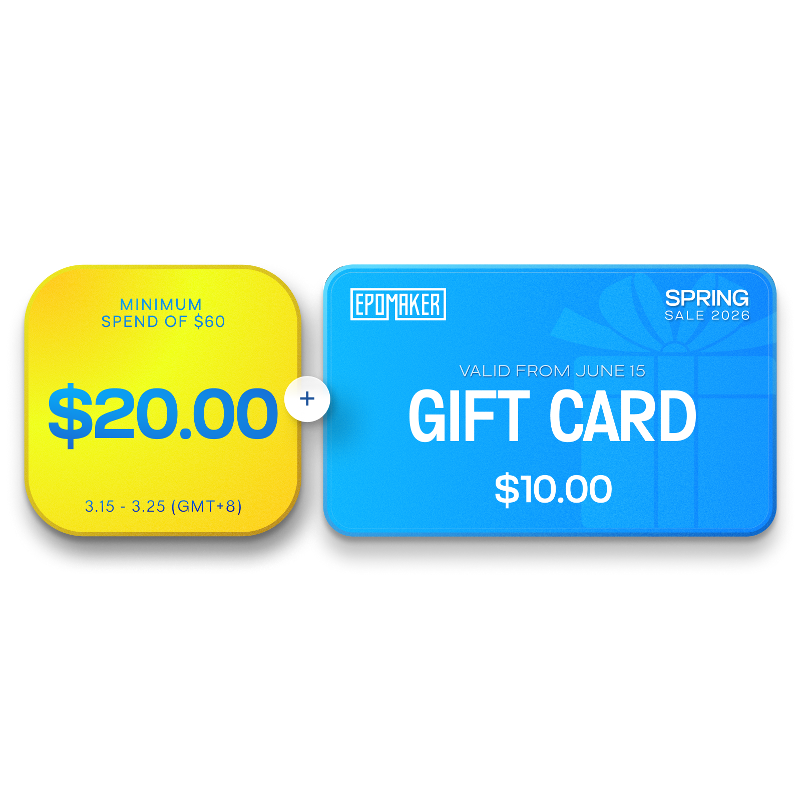 EPOMAKER Spring Sale Reservation Card