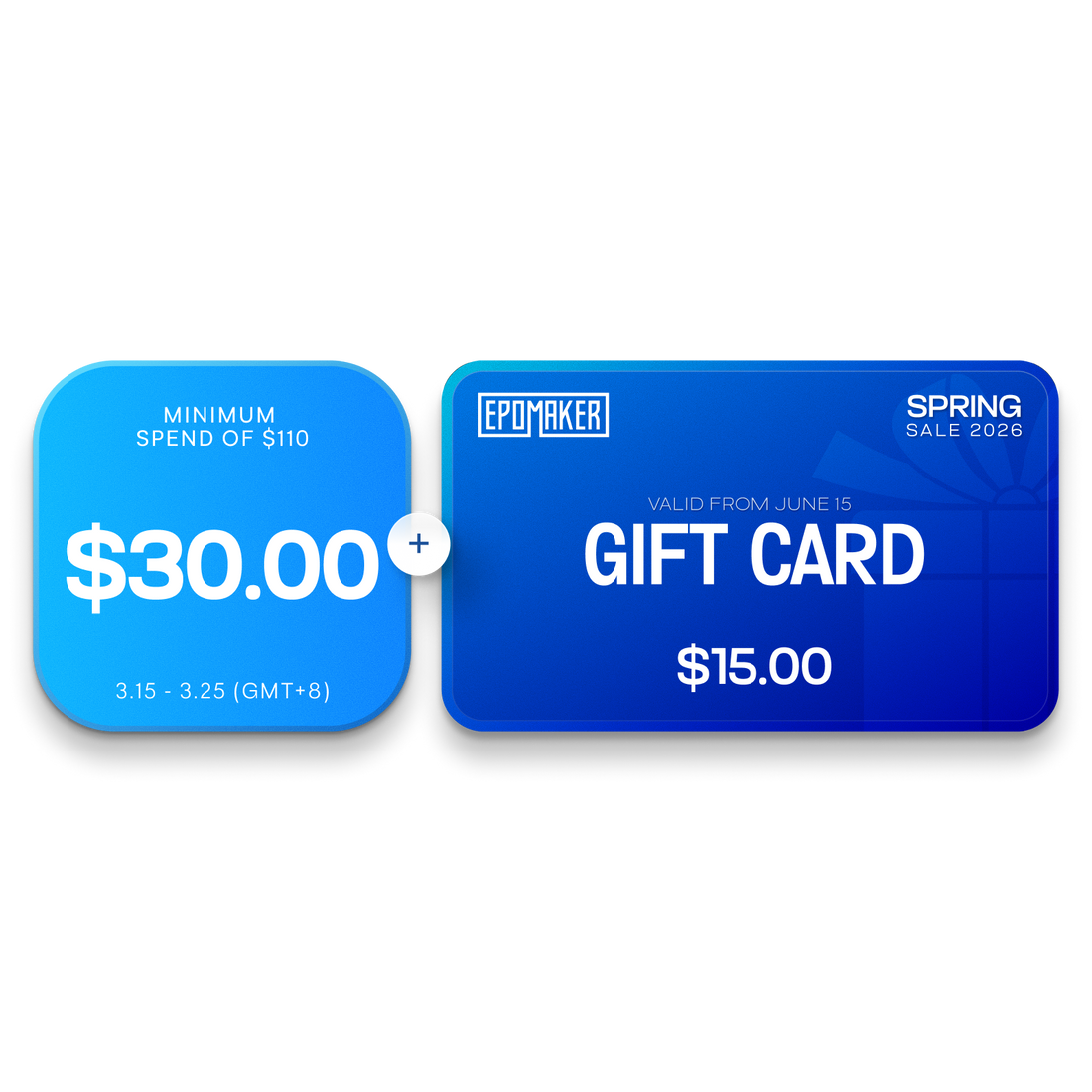 EPOMAKER Spring Sale Reservation Card