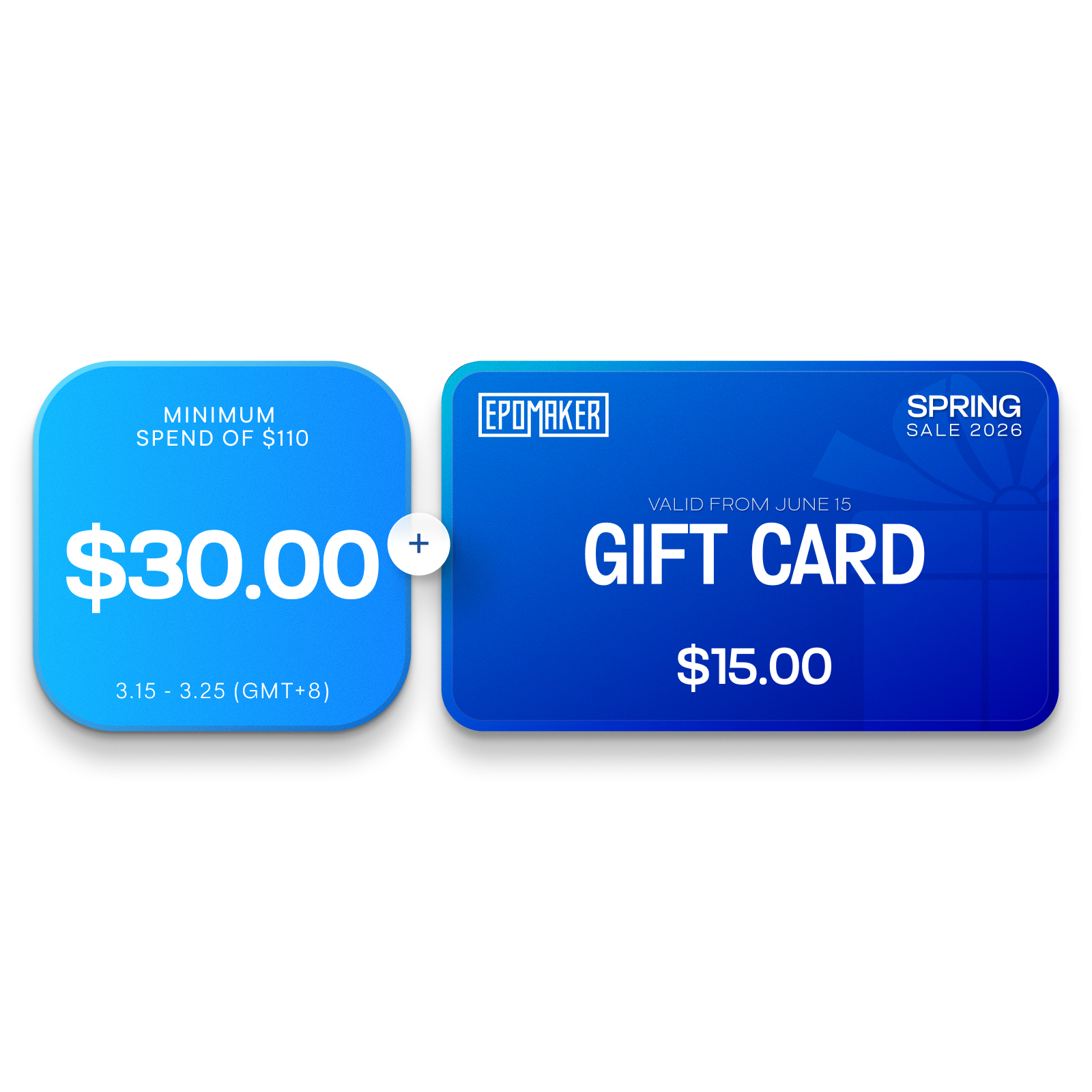 EPOMAKER Spring Sale Reservation Card