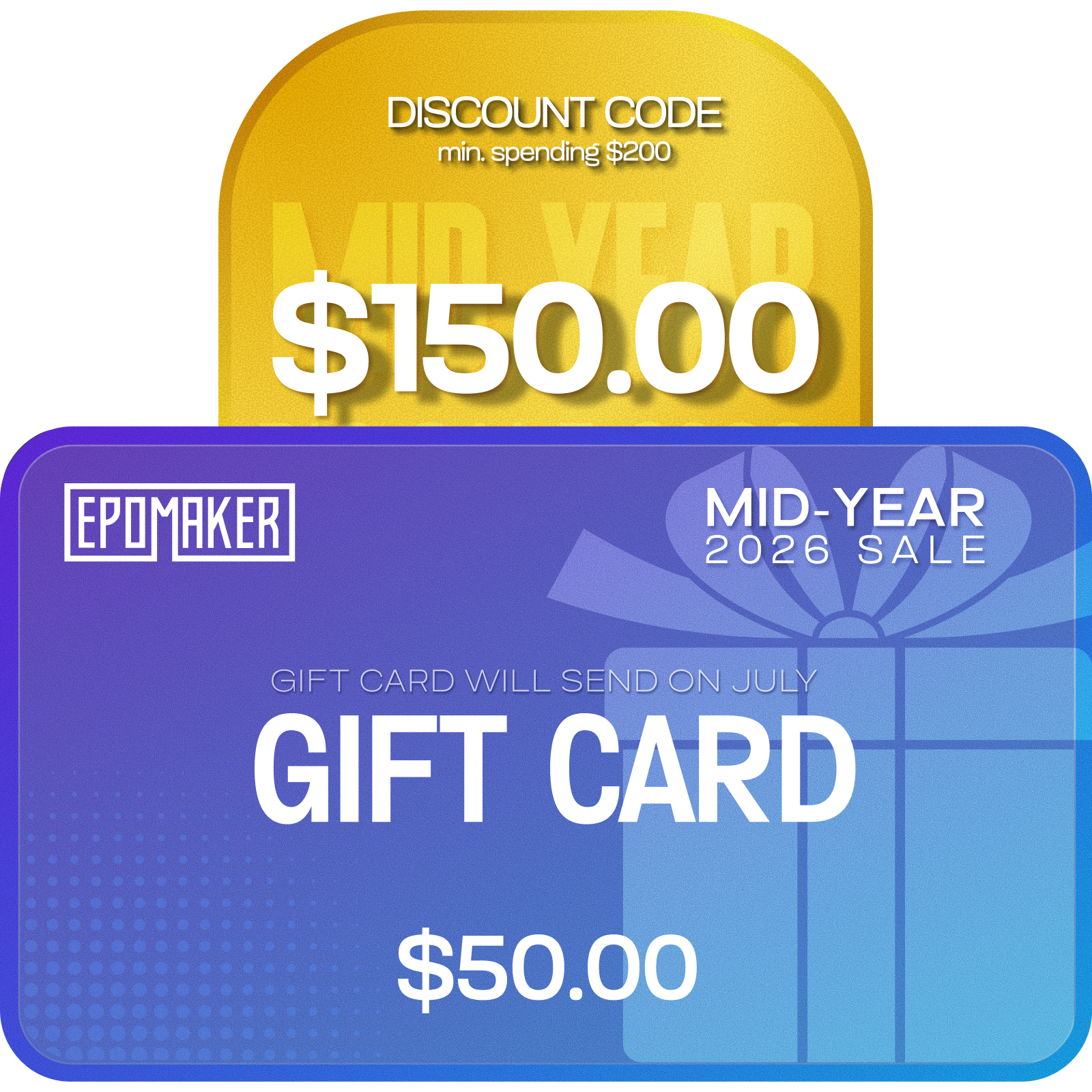 EPOMAKER Mid-Year Big Sale Reservation Card 2026