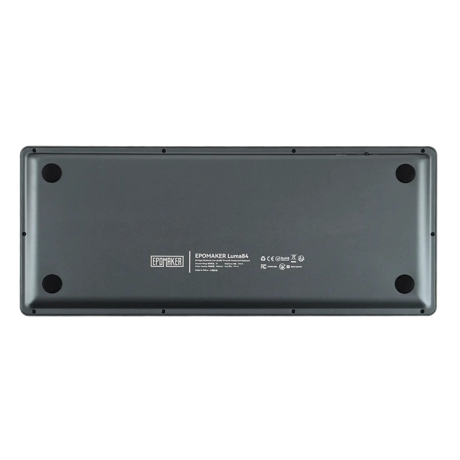 EPOMAKER Luma84 Low-Profile VIA Mechanical Keyboard