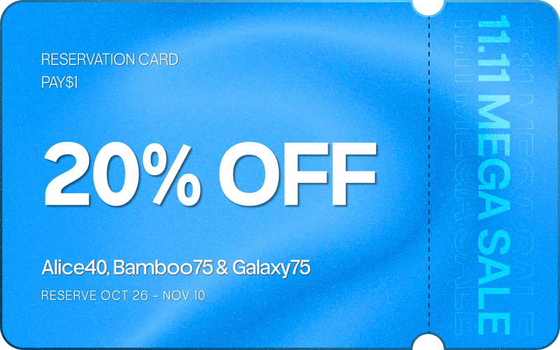 11.11 New Release Reservation Card