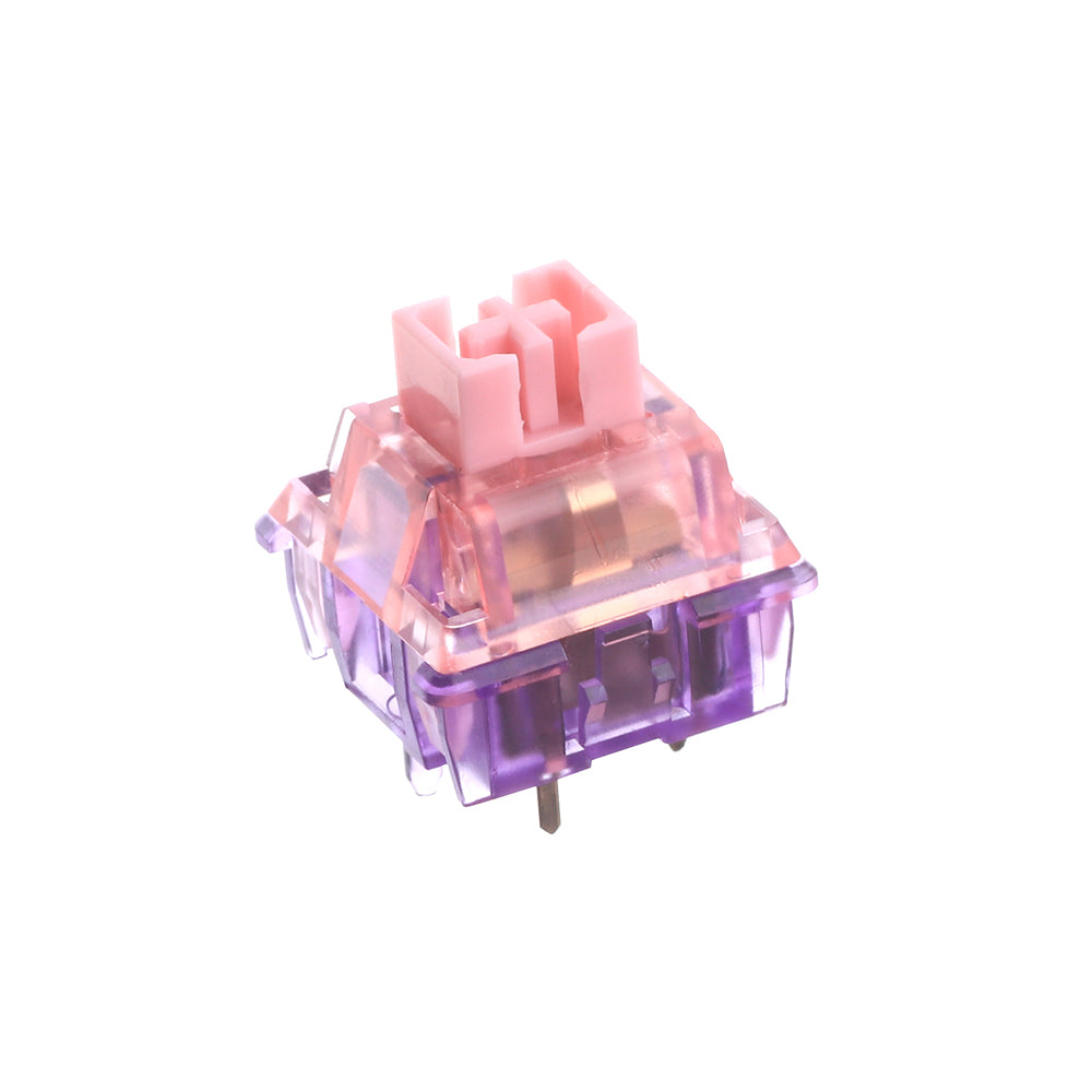 Epomaker Flamingo Switch Set — angled product view