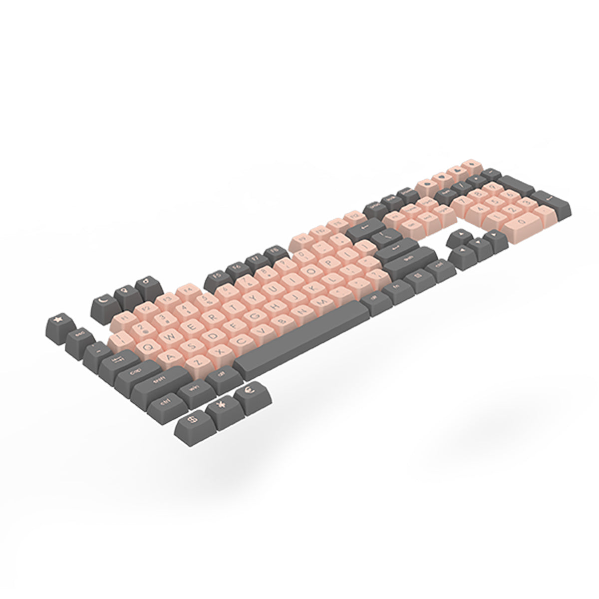 Ajazz Peace Kitty Keycaps Set
