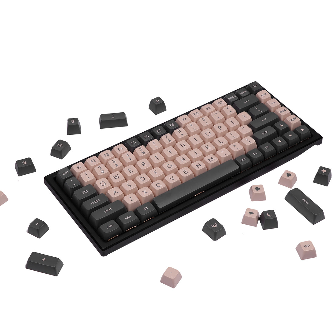 Ajazz Peace Kitty Keycaps Set