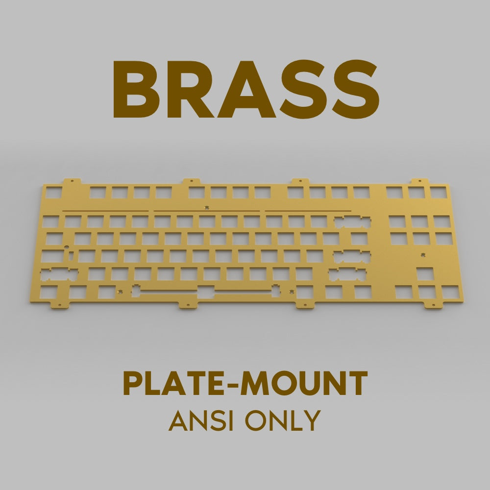 Class80 - Brass Plate for Plate-Mount Stabilizers (ANSI Only)