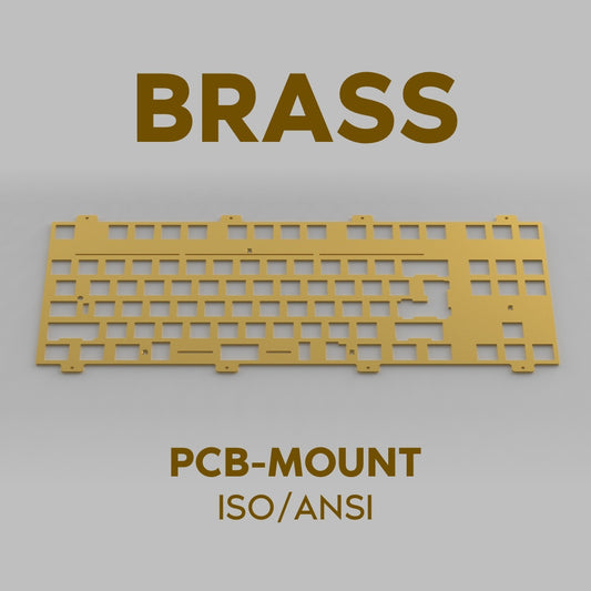 Class80 - Brass Plate for PCB-Mount Stabilizer (ISO/ANSI)