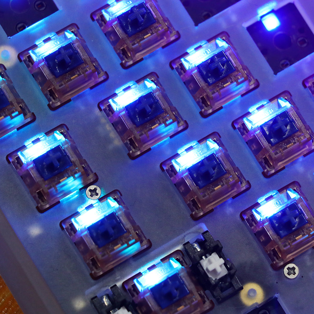 Epomaker Chocolate Optical Switch Set — detail close-up