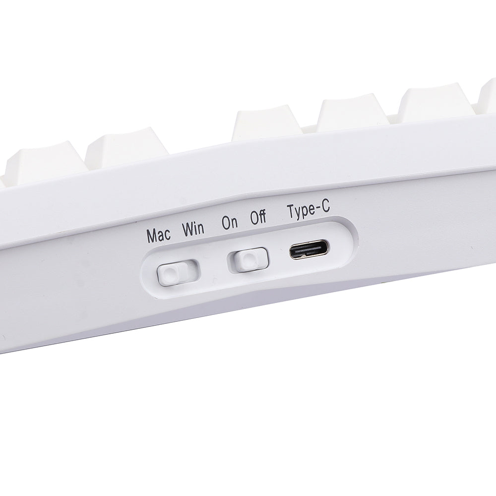ヴィンテージ復刻 EPOMAKER Feker Alice Layout Gasket 68-Key Hot Swappable  Bluetooth/2.4Ghz/ Type-C Wired/Wireless Gaming Keyboard, with 8000mAh  Battery, NKR(並行輸入品) 通販